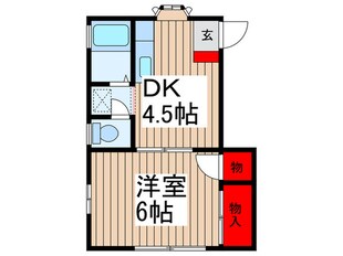 コ―ポＴＫの物件間取画像